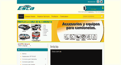 Desktop Screenshot of esca.com.do