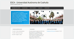 Desktop Screenshot of esca.edu.mx